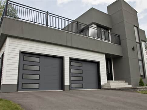 Residential garage door